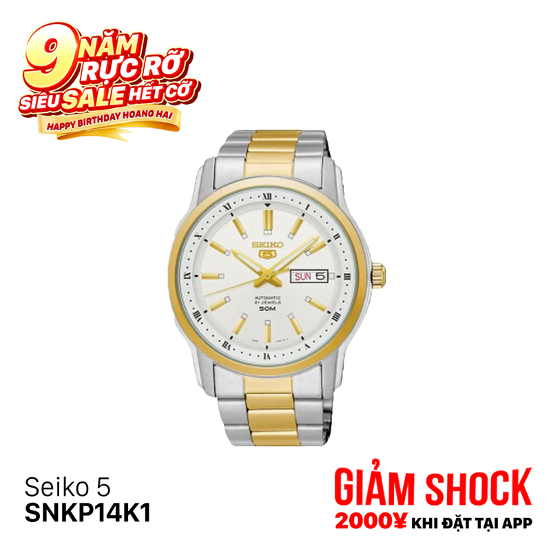 Đồng hồ cơ Seiko 5 SNKP14K1