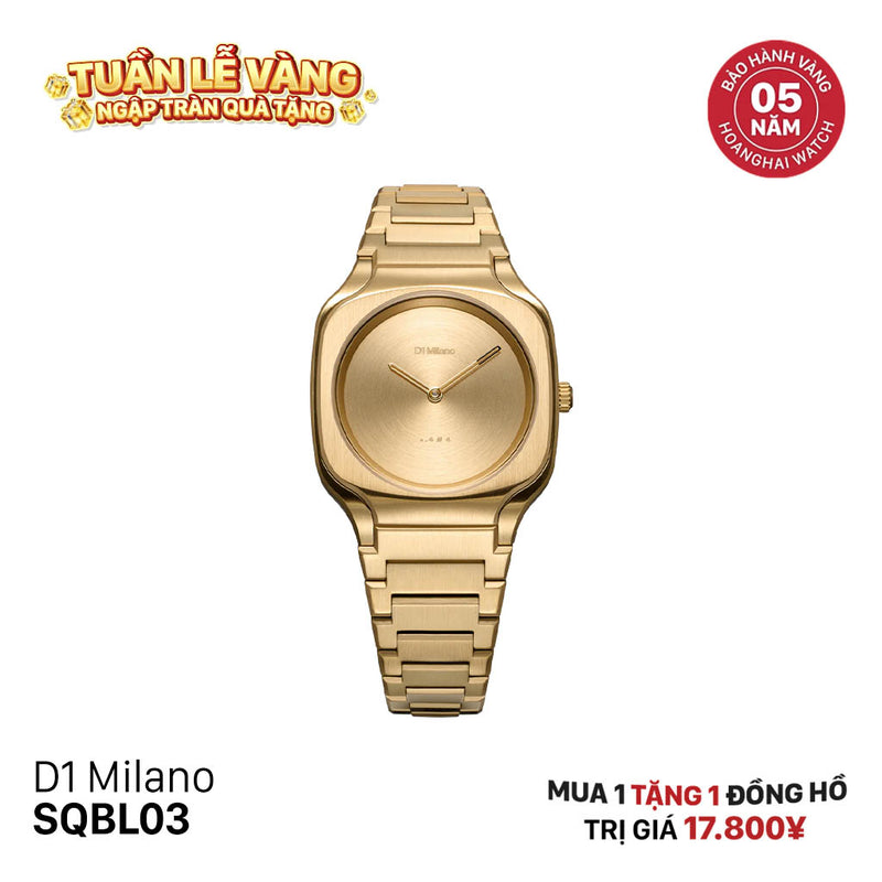 Đồng hồ pin nữ D1 MILANO Square SQBL03 - Nhận Order 3-4 tuần