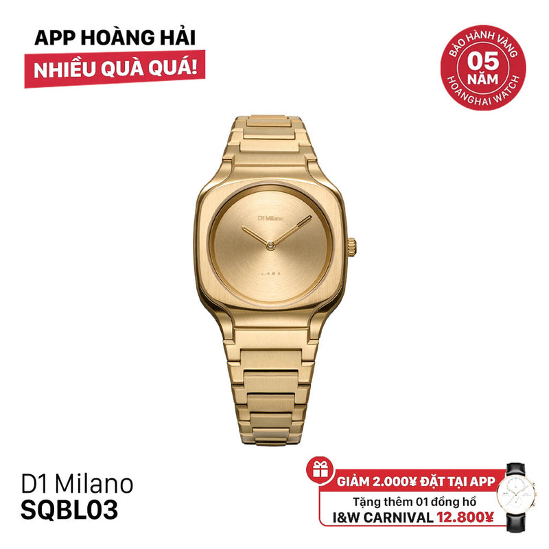Đồng hồ pin nữ D1 MILANO Square SQBL03 - Nhận Order 3-4 tuần
