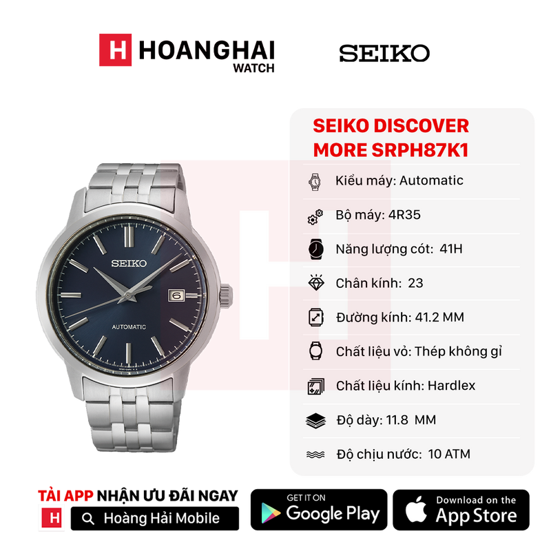 Đồng hồ cơ Seiko SRPH87K1