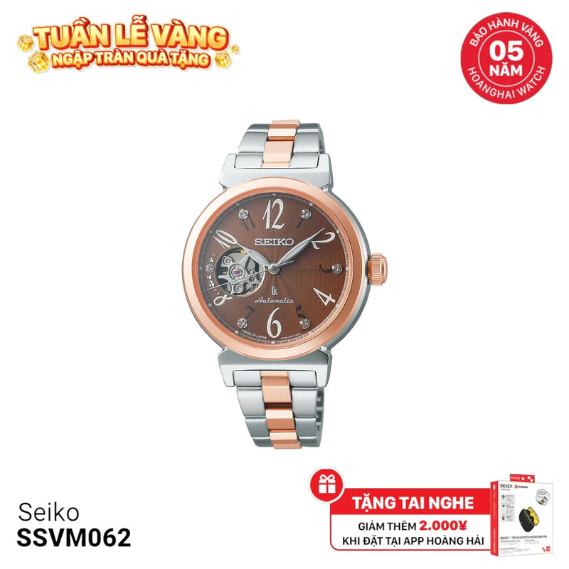 Đồng hồ cơ nữ Seiko Essential Collection SSVM062 - Nhận Order