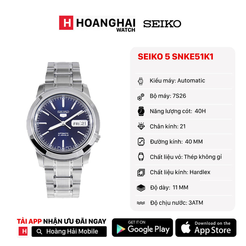 Đồng hồ cơ Seiko 5 SNKE51K1