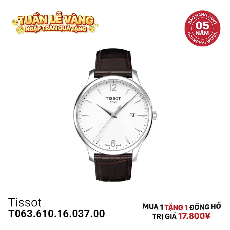 Đồng hồ pin Tissot T063.610.16.037.00