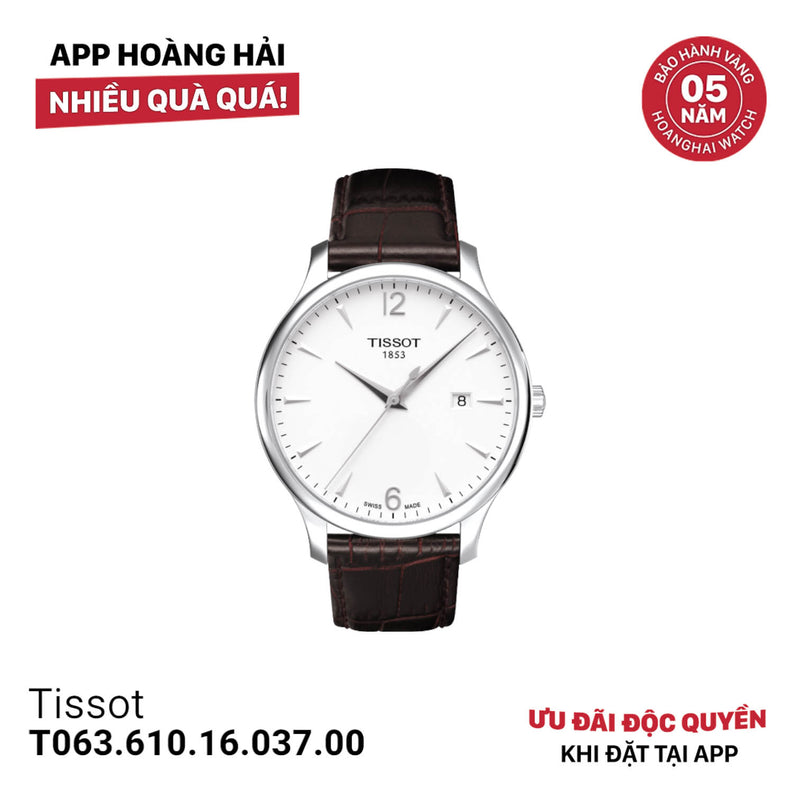 Đồng hồ pin Tissot T063.610.16.037.00