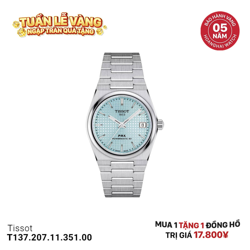 Đồng hồ cơ Tissot PRX T137.207.11.351.00
