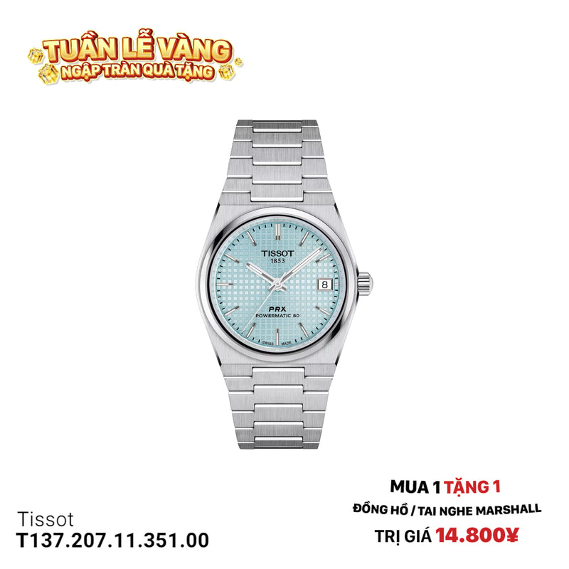 Đồng hồ cơ Tissot PRX T137.207.11.351.00