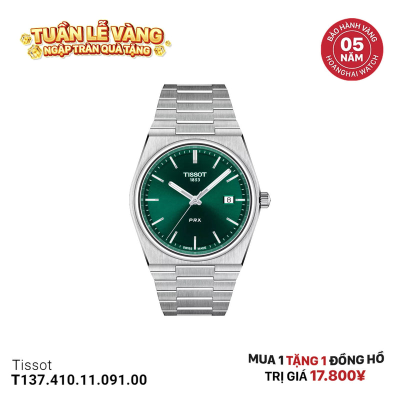 Đồng hồ pin Tissot PRX T137.410.11.091.00