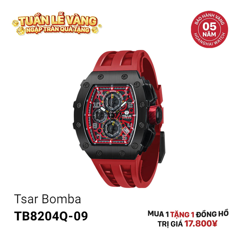Đồng hồ pin Tsar Bomba TB8204Q-09 - Nhận Order
