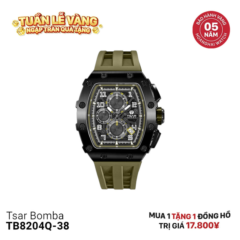 Đồng hồ pin Tsar Bomba TB8204Q-38