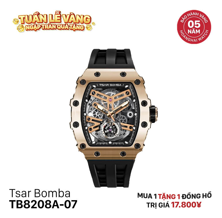 Đồng hồ cơ Tsar Bomba TB8208A-07