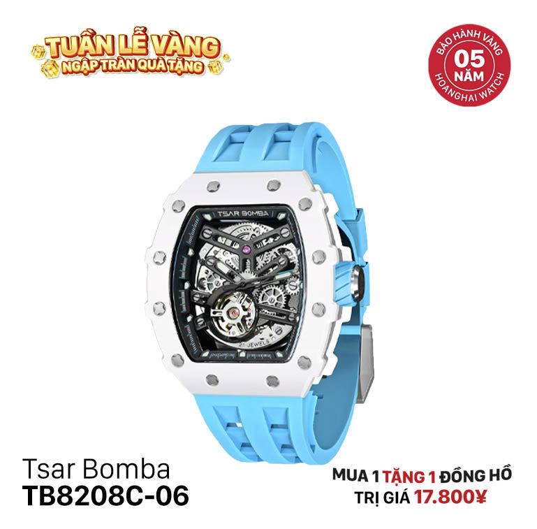 Đồng hồ cơ Tsar Bomba TB8208C-06
