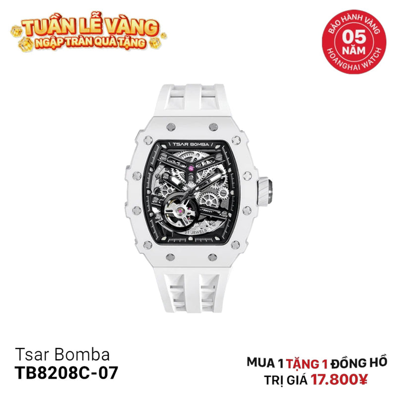 Đồng hồ cơ Tsar Bomba TB8208C-07 - Nhận Order