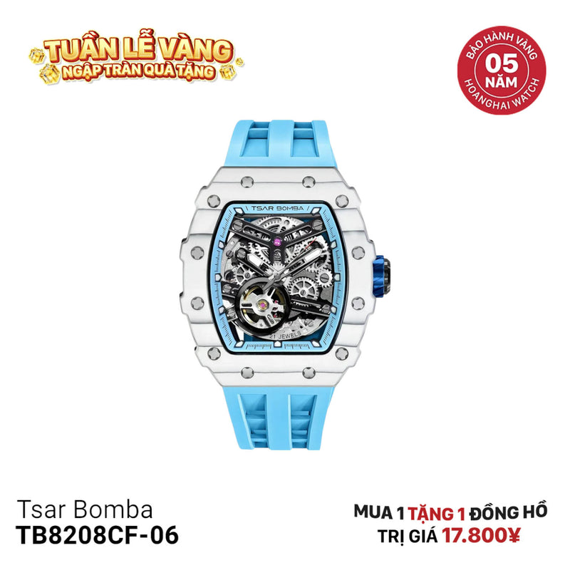 Đồng hồ cơ Tsar Bomba TB8208CF-06 - Hàng trưng bày
