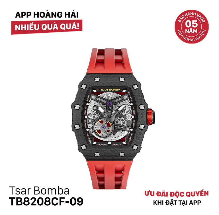 Đồng hồ cơ Tsar Bomba TB8208CF