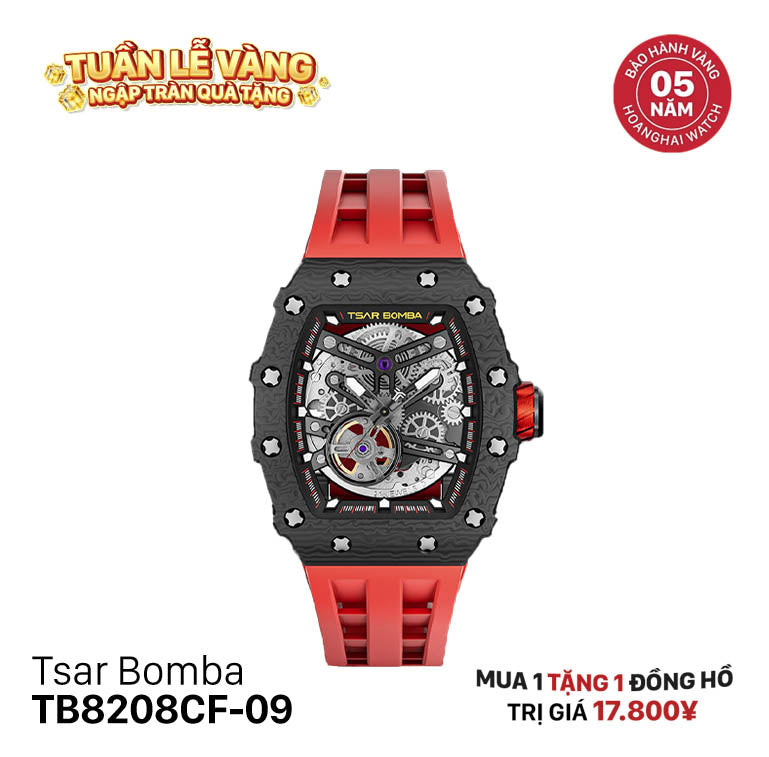 Đồng hồ cơ Tsar Bomba TB8208CF-09