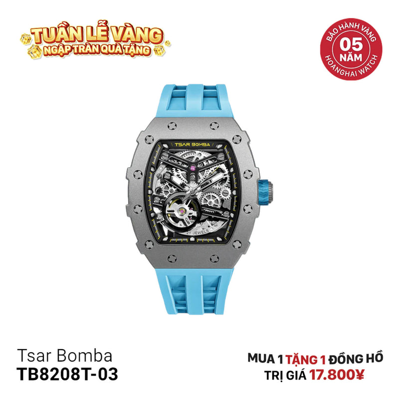Đồng hồ cơ Tsar Bomba TB8208T-03 - Nhận Order