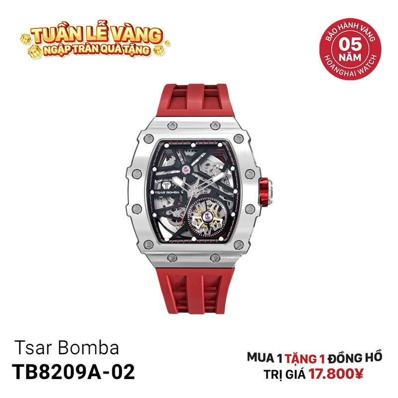 Đồng hồ cơ Tsar Bomba TB8209A-02 - Nhận Order