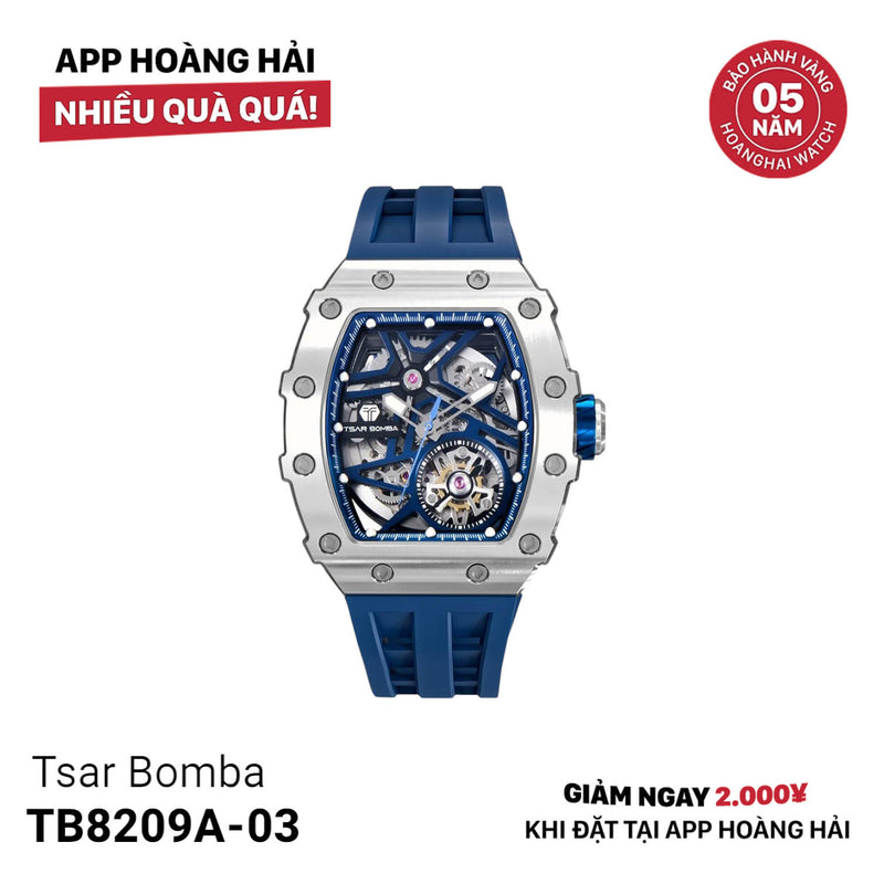 Đồng hồ cơ Tsar Bomba TB8209A-03 - Nhận Order