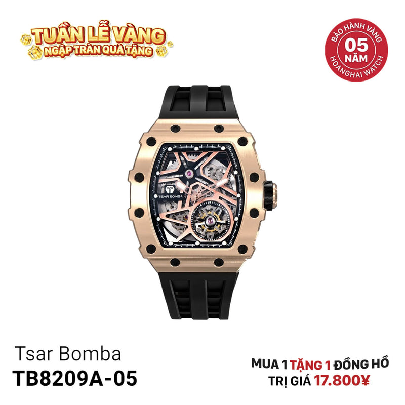Đồng hồ cơ Tsar Bomba TB8209A-05 - Nhận Order