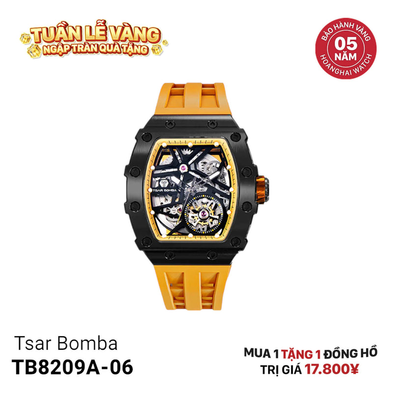 Đồng hồ cơ Tsar Bomba TB8209A-06 - Nhận Order