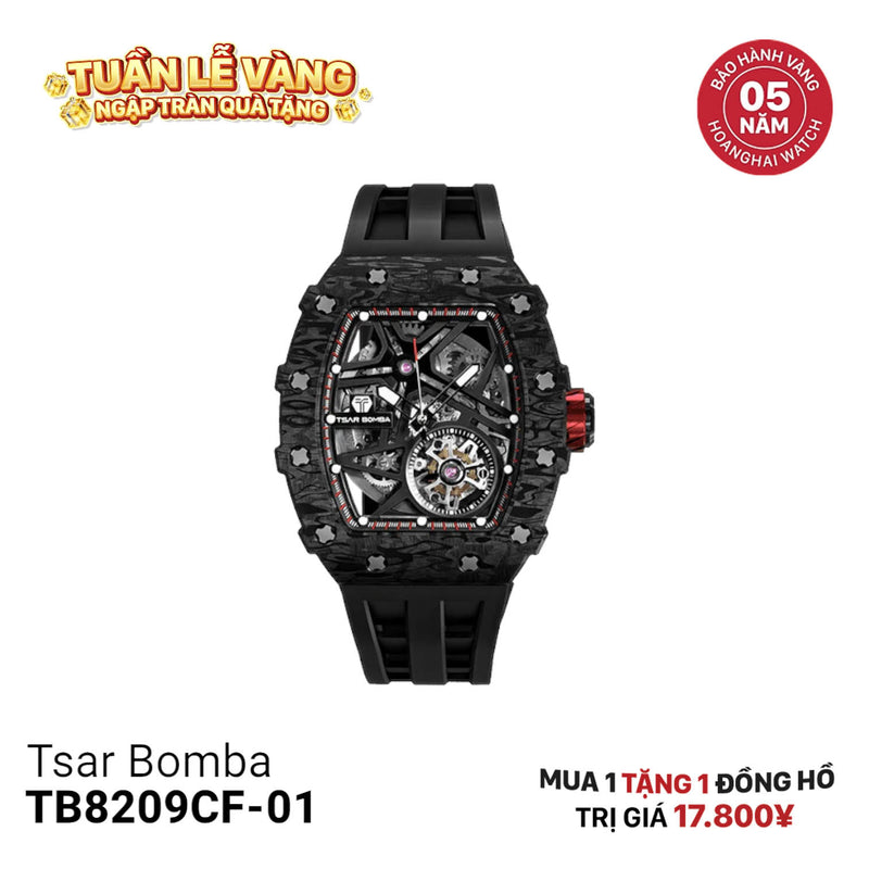 Đồng hồ cơ Tsar Bomba TB8209CF-01 - Nhận Order 2-3 tuần