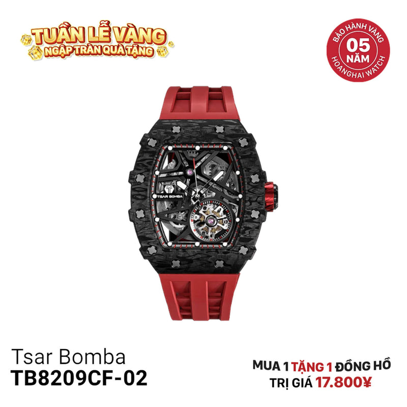 Đồng hồ cơ Tsar Bomba TB8209CF-02 - Nhận Order 2-3 tuần