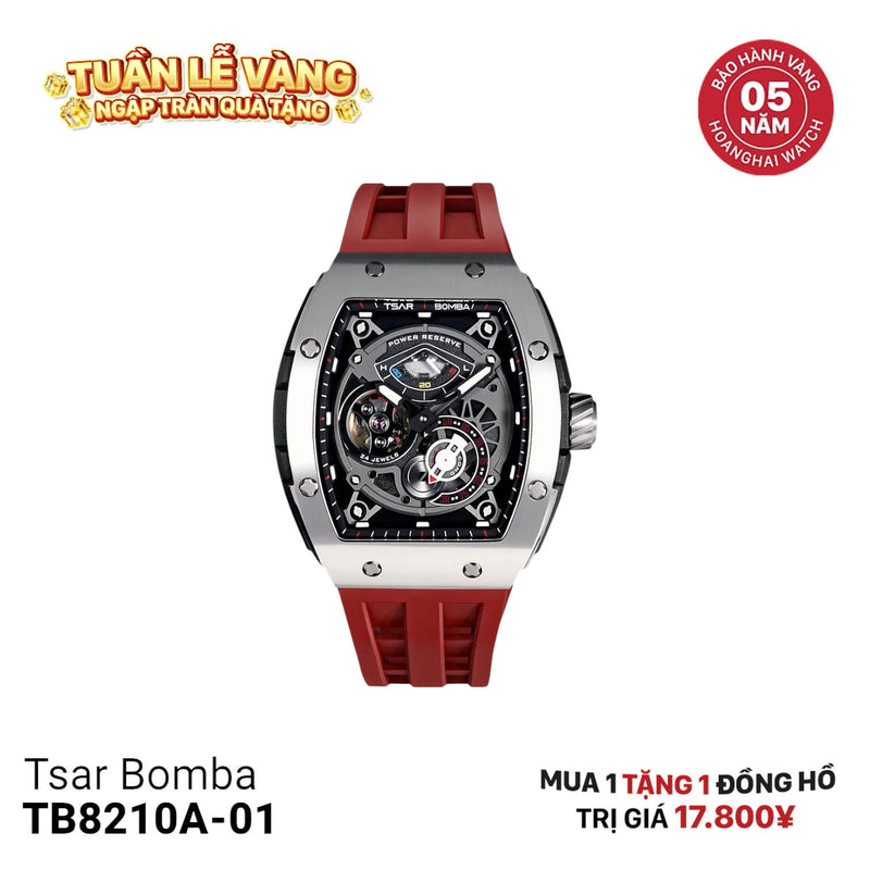Đồng hồ cơ Tsar Bomba TB8210A-01 - Nhận Order