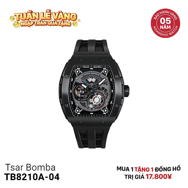Đồng hồ cơ Tsar Bomba TB8210A-04 - Nhận Order