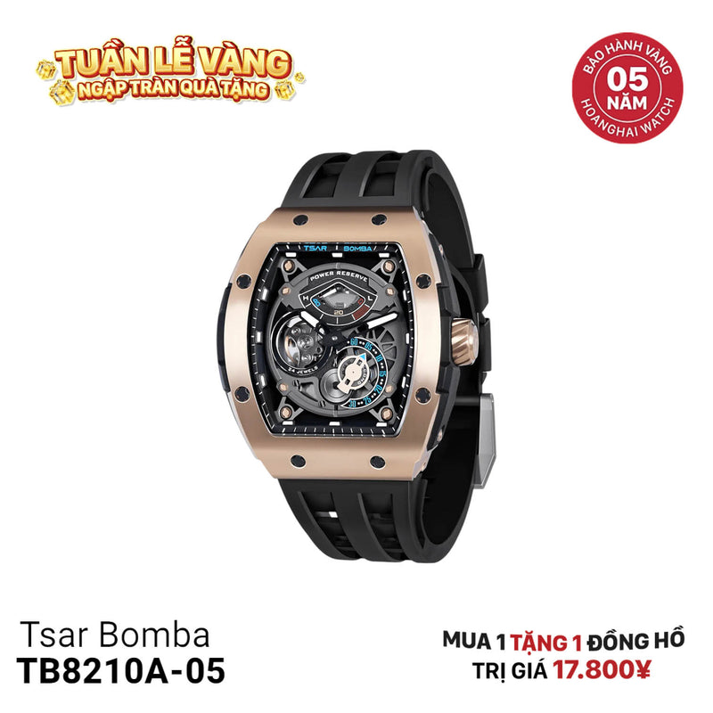 Đồng hồ cơ Tsar Bomba TB8210A-05 - Nhận Order