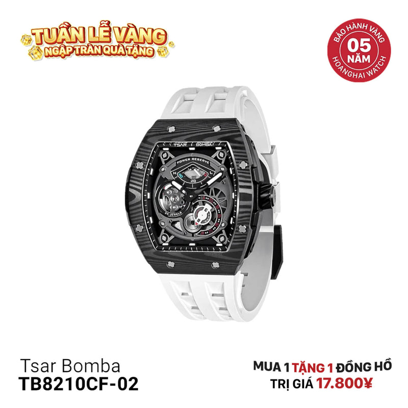 Đồng hồ cơ Tsar Bomba TB8210CF-02 - Nhận Order