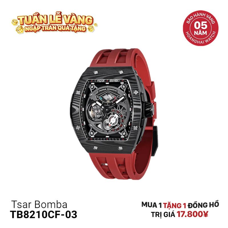 Đồng hồ cơ Tsar Bomba TB8210CF-03 - Nhận Order