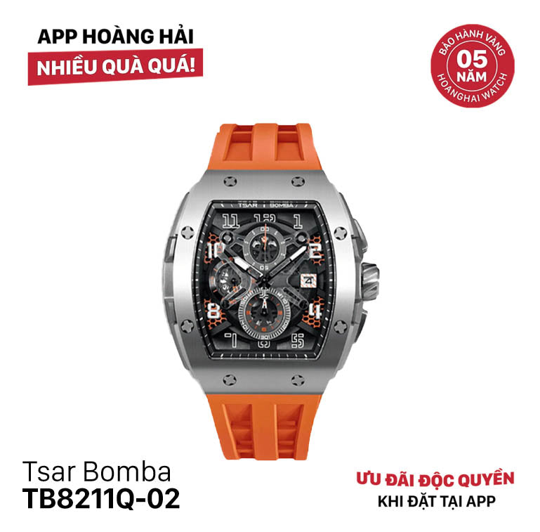 Đồng hồ pin Tsar Bomba TB8211Q