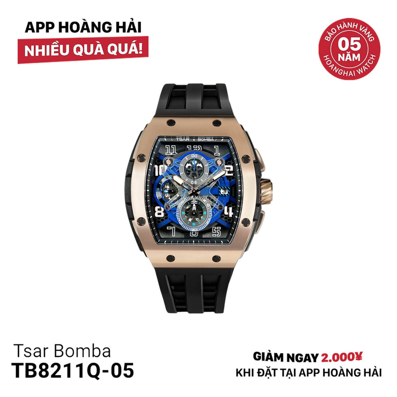 Đồng hồ pin Tsar Bomba TB8211Q-05