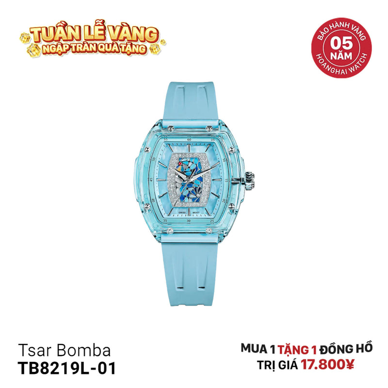 Đồng hồ pin nữ Tsar Bomba Nucleus Femme 02 TB8219L-01 - Nhận Order
