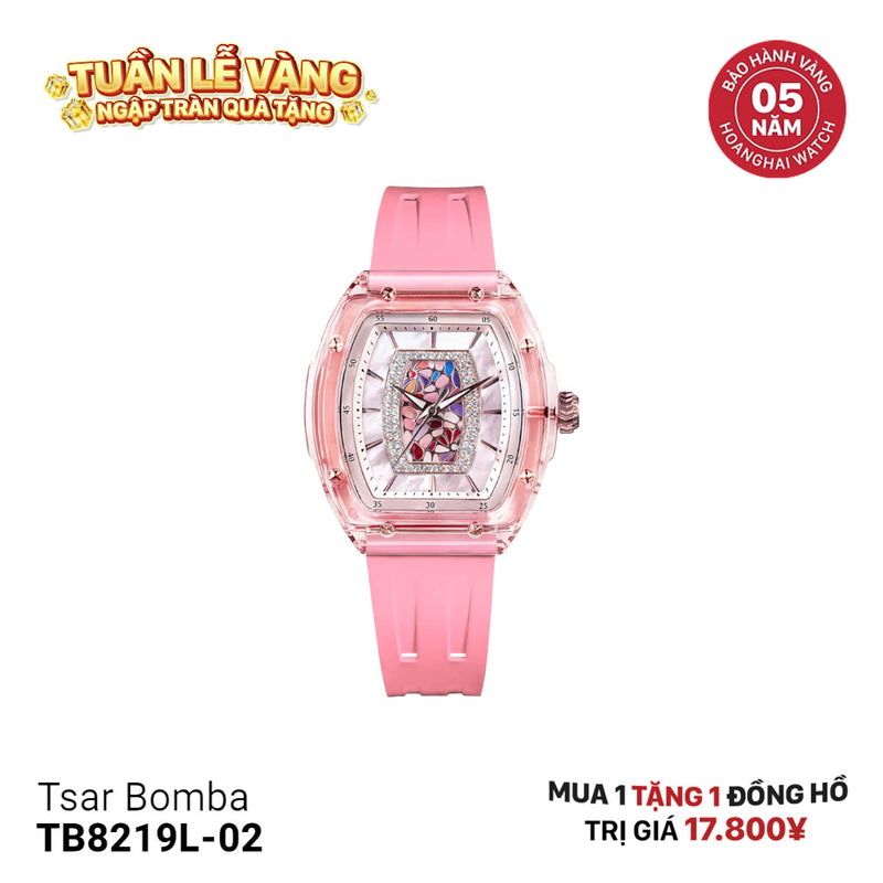 Đồng hồ pin nữ Tsar Bomba Nucleus Femme 02 TB8219L-02 - Nhận Order
