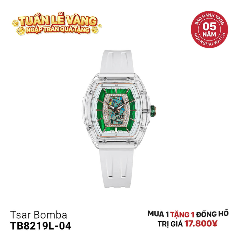 Đồng hồ pin nữ Tsar Bomba Nucleus Femme 02 TB8219L-04 - Nhận Order