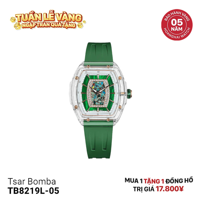 Đồng hồ pin nữ Tsar Bomba Nucleus Femme 02 TB8219L-05 - Nhận Order