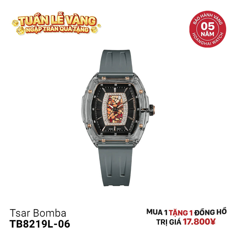 Đồng hồ pin nữ Tsar Bomba Nucleus Femme 02 TB8219L-06 - Nhận Order