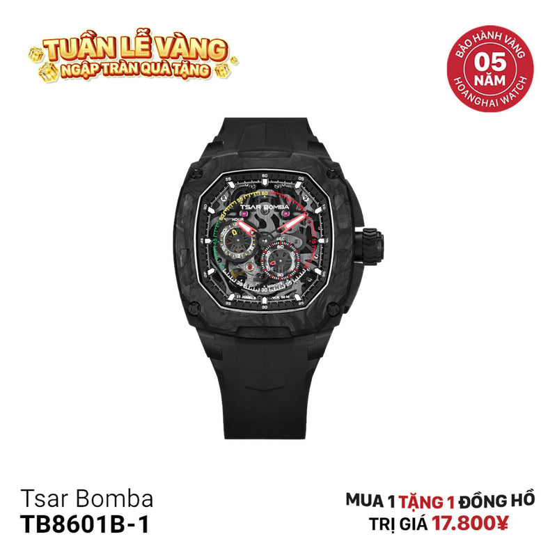 Đồng hồ cơ Tsar Bomba TB8601B-1 - Nhận Order
