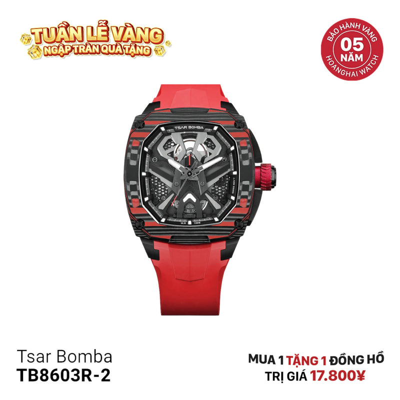 Đồng hồ cơ Tsar Bomba TB8603R-2 - Nhận Order