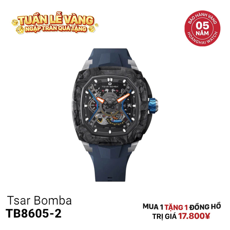 Đồng hồ cơ Tsar Bomba TB8605-2 - Nhận Order