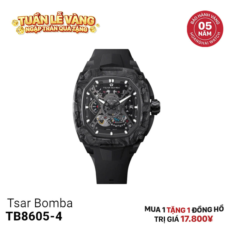 Đồng hồ cơ Tsar Bomba TB8605-4 - Nhận Order