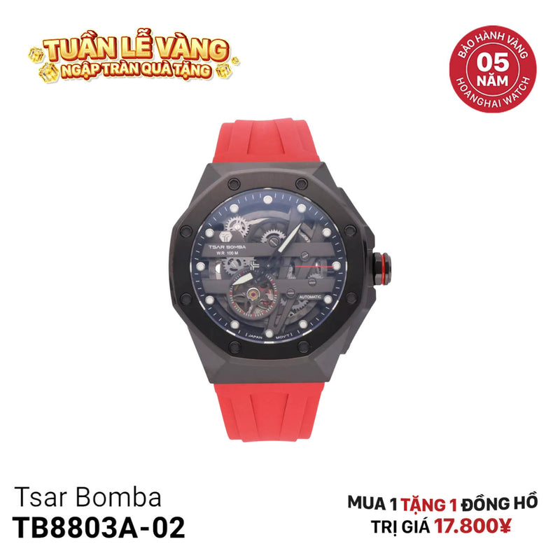 Đồng hồ cơ Tsar Bomba TB8803A-02 - Nhận Order