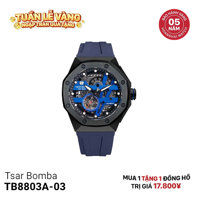 Đồng hồ cơ Tsar Bomba TB8803A-03 - Nhận Order