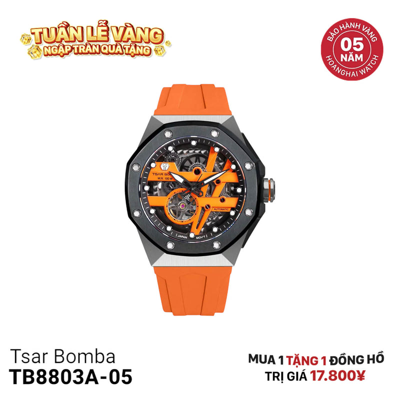 Đồng hồ cơ Tsar Bomba TB8803A-05 - Nhận Order