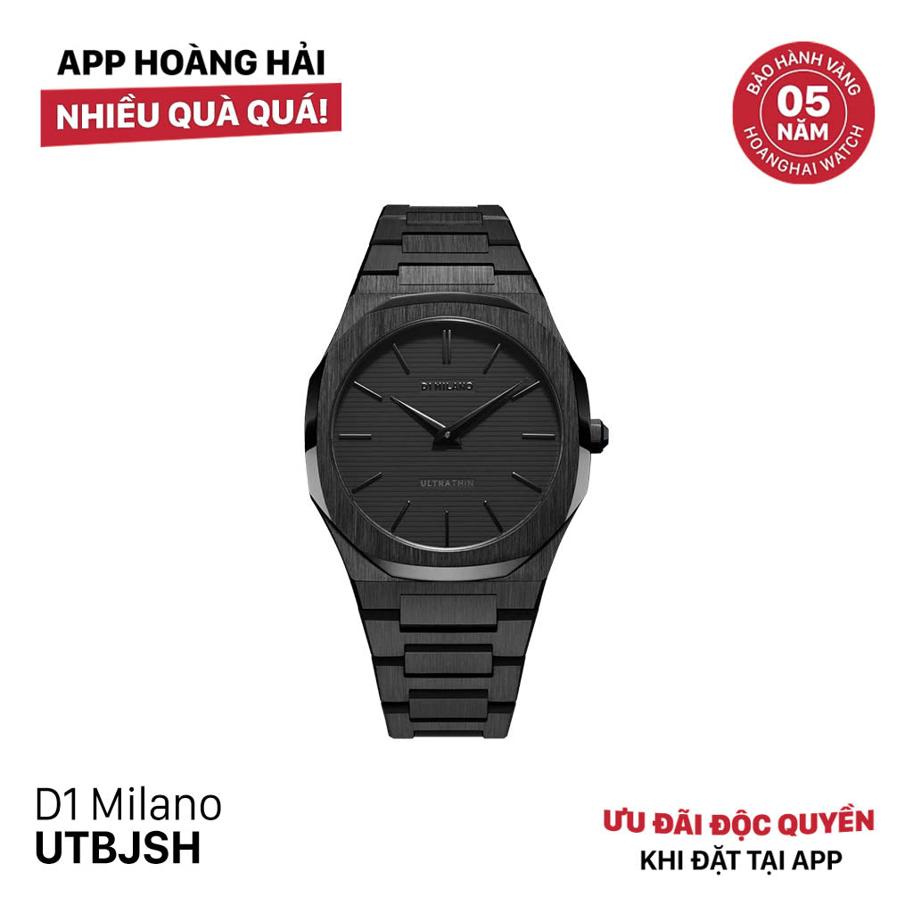 Đồng hồ pin D1 MILANO Ultra Thin UTBJSH