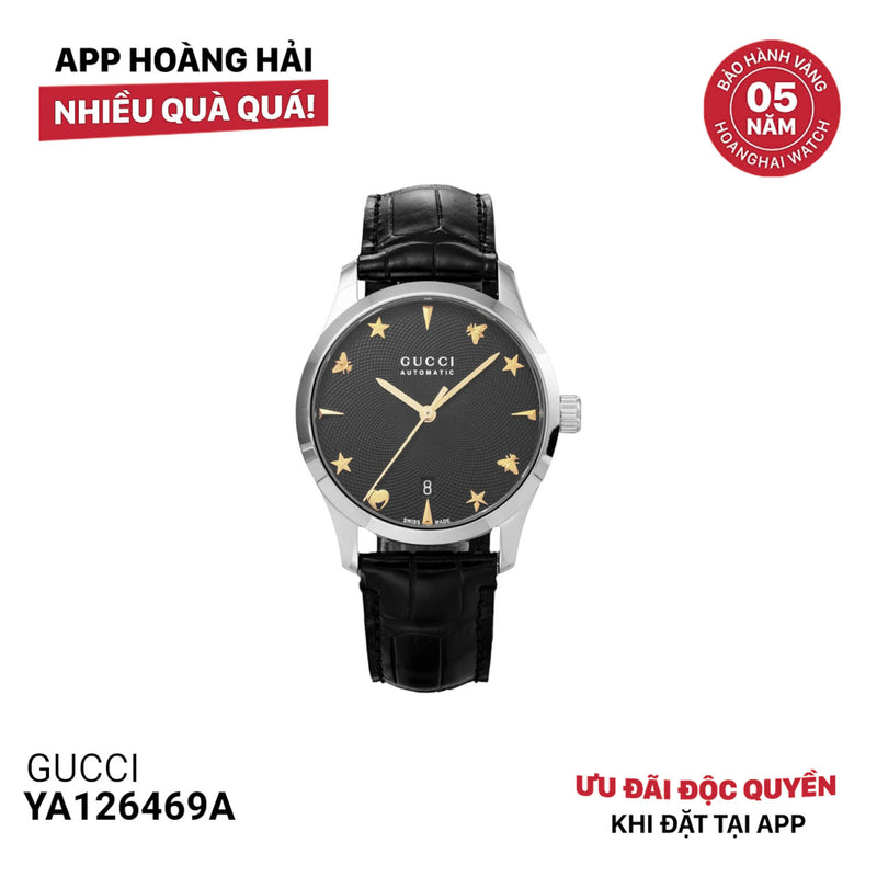 Đồng hồ cơ GUCCI YA126469A - Nhận Order 3-5 ngày