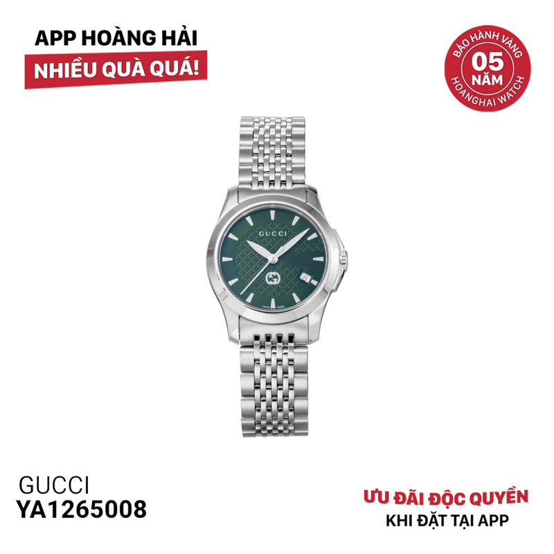 Đồng hồ pin nữ GUCCI YA1265008 - Nhận Order 3-5 ngày