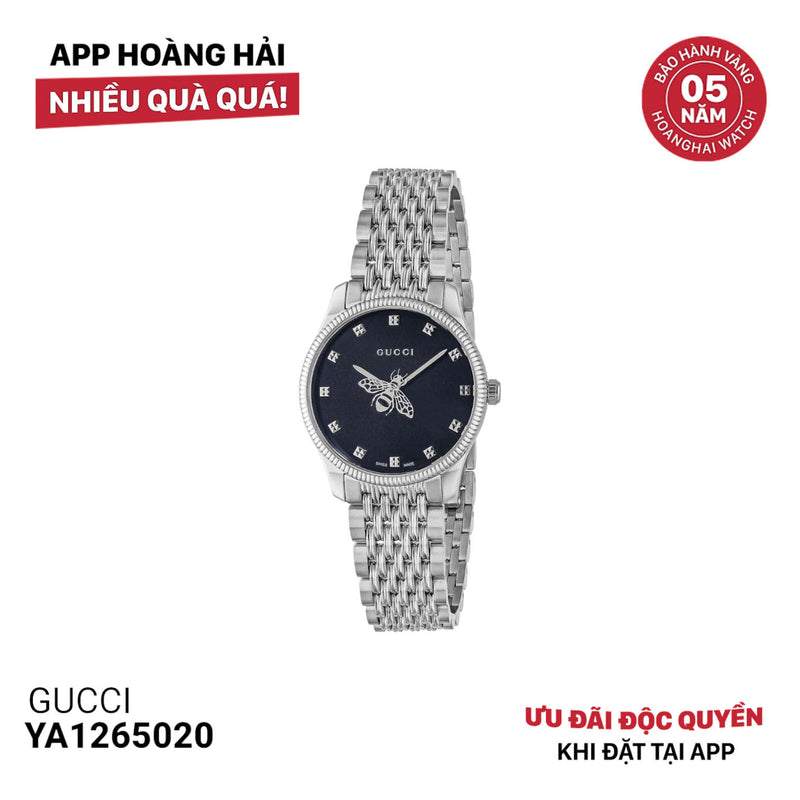 Đồng hồ pin nữ GUCCI YA1265020 - Nhận Order 3-5 ngày