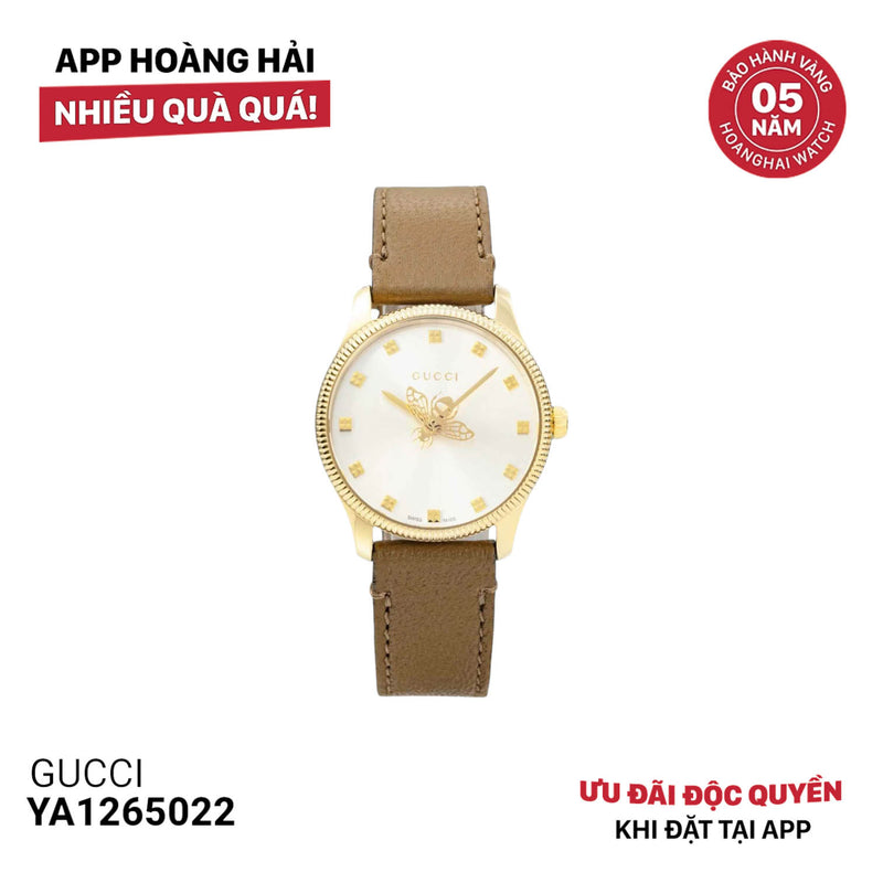Đồng hồ pin nữ GUCCI YA1265022 - Nhận Order 3-5 ngày
